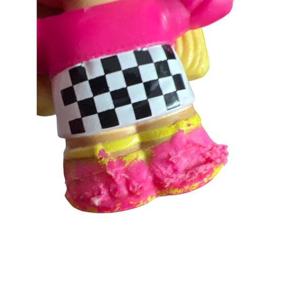 Mattel 2022 Little People Blonde Barbie Race Car Driver - Picture 4 of 5